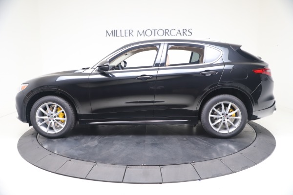 New 2021 Alfa Romeo Stelvio Ti Lusso Q4 for sale Sold at Pagani of Greenwich in Greenwich CT 06830 3