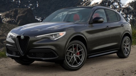 New 2021 Alfa Romeo Stelvio Ti Sport Q4 for sale Sold at Pagani of Greenwich in Greenwich CT 06830 1