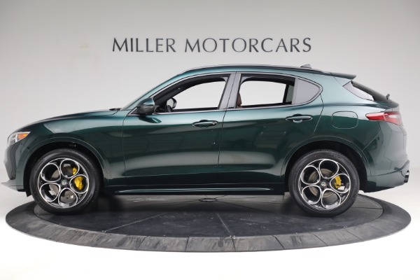 New 2021 Alfa Romeo Stelvio Ti Sport Q4 for sale Sold at Pagani of Greenwich in Greenwich CT 06830 3