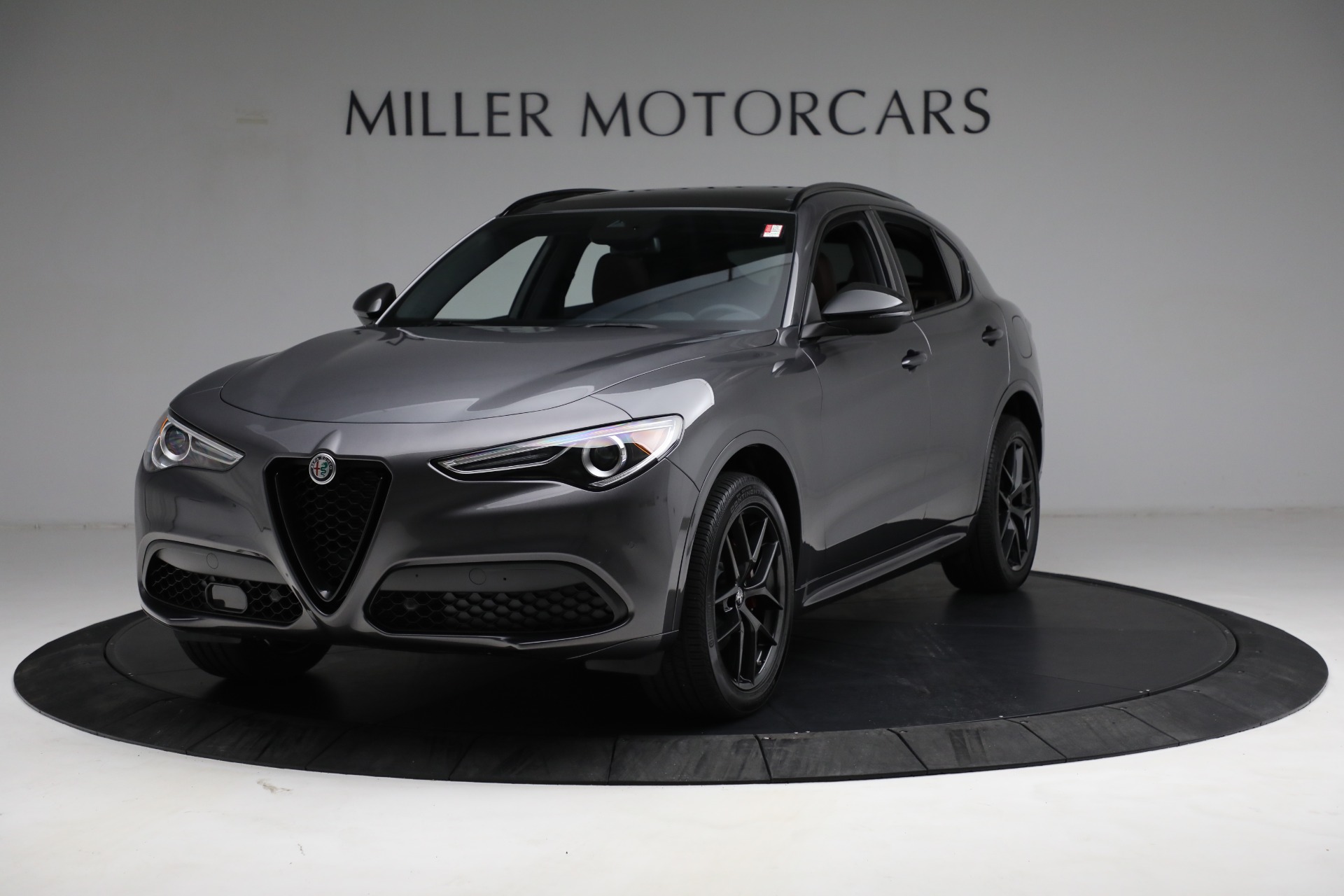 New 2021 Alfa Romeo Stelvio Ti Sport Q4 for sale Sold at Pagani of Greenwich in Greenwich CT 06830 1