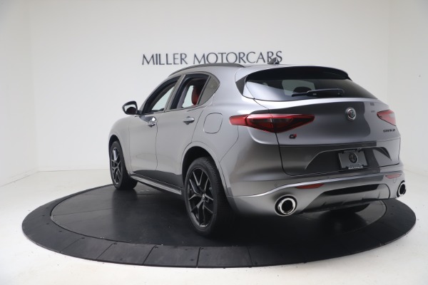 New 2021 Alfa Romeo Stelvio Ti Q4 for sale Sold at Pagani of Greenwich in Greenwich CT 06830 5