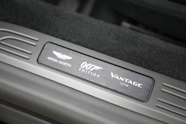 Used 2021 Aston Martin Vantage 007 Bond Edition for sale Sold at Pagani of Greenwich in Greenwich CT 06830 27