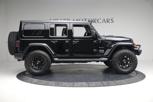 Used 2020 Jeep Wrangler Unlimited Sahara for sale Sold at Pagani of Greenwich in Greenwich CT 06830 11