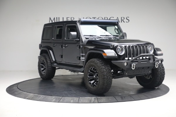 Used 2020 Jeep Wrangler Unlimited Sahara for sale Sold at Pagani of Greenwich in Greenwich CT 06830 13