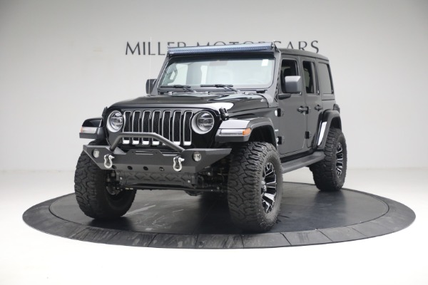 Used 2020 Jeep Wrangler Unlimited Sahara for sale Sold at Pagani of Greenwich in Greenwich CT 06830 16