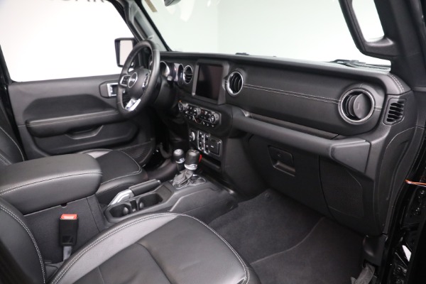 Used 2020 Jeep Wrangler Unlimited Sahara for sale Sold at Pagani of Greenwich in Greenwich CT 06830 20