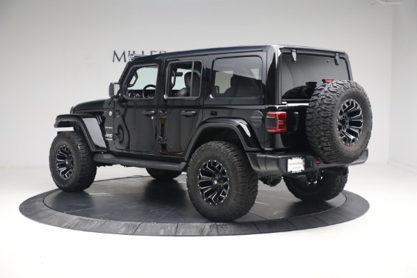 Used 2020 Jeep Wrangler Unlimited Sahara for sale Sold at Pagani of Greenwich in Greenwich CT 06830 6