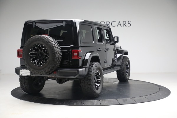 Used 2020 Jeep Wrangler Unlimited Sahara for sale Sold at Pagani of Greenwich in Greenwich CT 06830 9