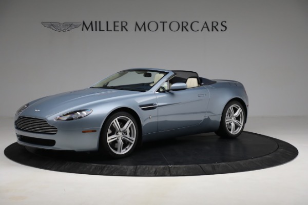 Used 2009 Aston Martin V8 Vantage Roadster for sale Call for price at Pagani of Greenwich in Greenwich CT 06830 1