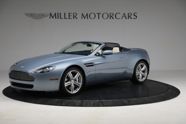 Used 2009 Aston Martin V8 Vantage Roadster for sale Sold at Pagani of Greenwich in Greenwich CT 06830 1