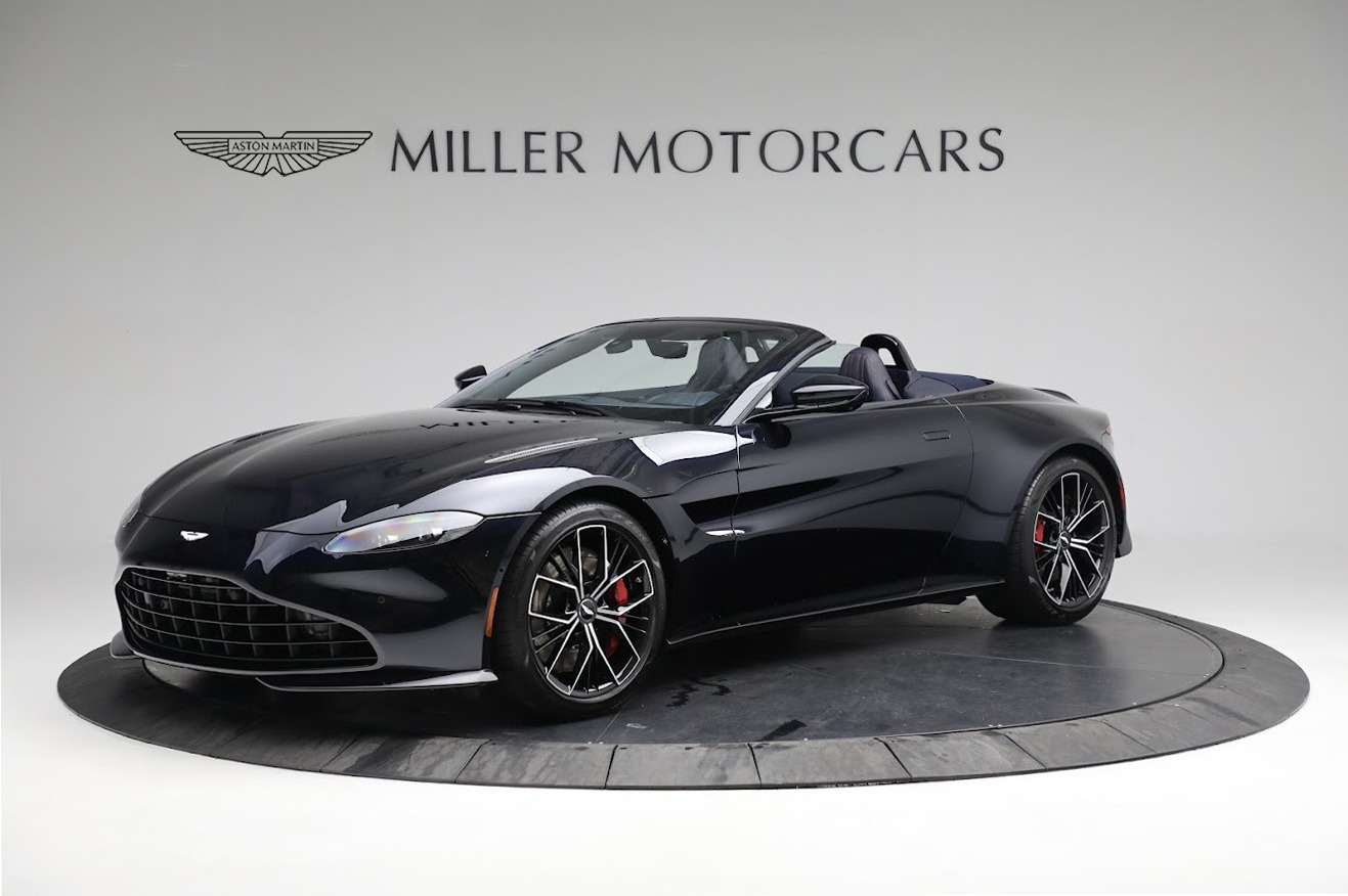 Used 2021 Aston Martin Vantage Roadster for sale Sold at Pagani of Greenwich in Greenwich CT 06830 1