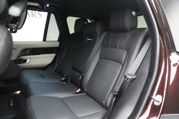 Used 2020 Land Rover Range Rover P525 HSE for sale Sold at Pagani of Greenwich in Greenwich CT 06830 18