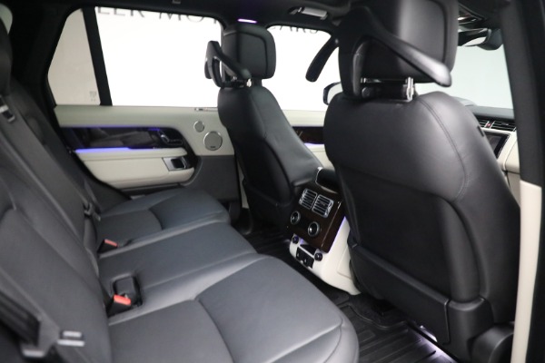 Used 2020 Land Rover Range Rover P525 HSE for sale Sold at Pagani of Greenwich in Greenwich CT 06830 22