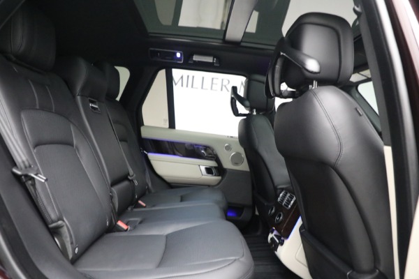 Used 2020 Land Rover Range Rover P525 HSE for sale Sold at Pagani of Greenwich in Greenwich CT 06830 23
