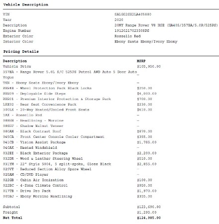 Used 2020 Land Rover Range Rover P525 HSE for sale Sold at Pagani of Greenwich in Greenwich CT 06830 27