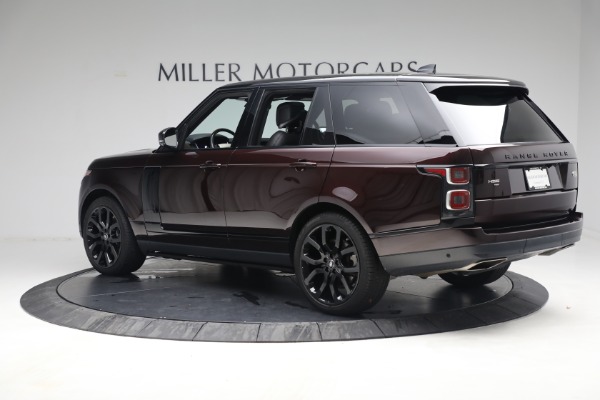 Used 2020 Land Rover Range Rover P525 HSE for sale Sold at Pagani of Greenwich in Greenwich CT 06830 4