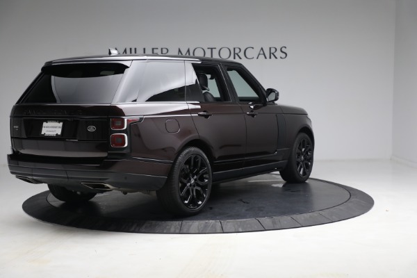 Used 2020 Land Rover Range Rover P525 HSE for sale Sold at Pagani of Greenwich in Greenwich CT 06830 7