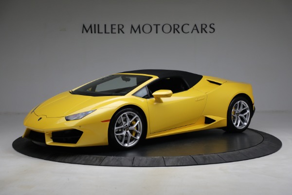 Used 2017 Lamborghini Huracan LP 580-2 Spyder for sale Sold at Pagani of Greenwich in Greenwich CT 06830 13