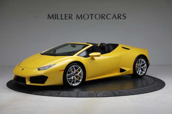 Used 2017 Lamborghini Huracan LP 580-2 Spyder for sale Sold at Pagani of Greenwich in Greenwich CT 06830 2