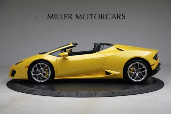 Used 2017 Lamborghini Huracan LP 580-2 Spyder for sale Sold at Pagani of Greenwich in Greenwich CT 06830 3