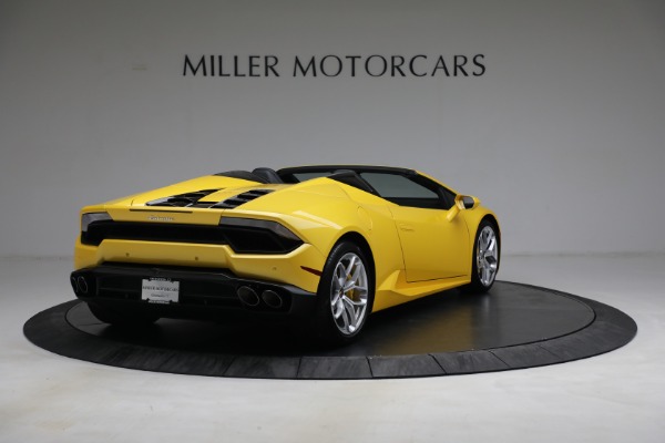 Used 2017 Lamborghini Huracan LP 580-2 Spyder for sale Sold at Pagani of Greenwich in Greenwich CT 06830 7