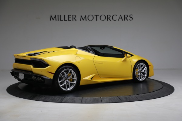 Used 2017 Lamborghini Huracan LP 580-2 Spyder for sale Sold at Pagani of Greenwich in Greenwich CT 06830 8