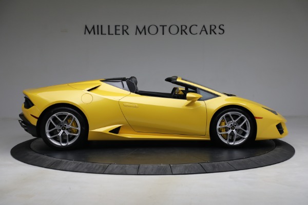Used 2017 Lamborghini Huracan LP 580-2 Spyder for sale Sold at Pagani of Greenwich in Greenwich CT 06830 9