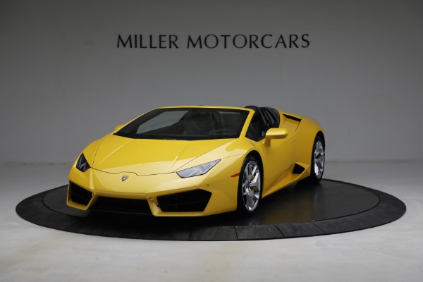 Used 2017 Lamborghini Huracan LP 580-2 Spyder for sale Sold at Pagani of Greenwich in Greenwich CT 06830 1