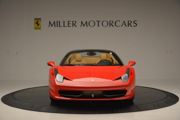 Used 2013 Ferrari 458 Spider for sale Sold at Pagani of Greenwich in Greenwich CT 06830 12