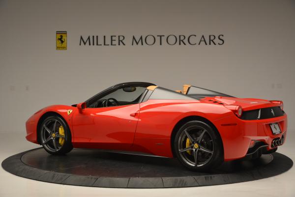 Used 2013 Ferrari 458 Spider for sale Sold at Pagani of Greenwich in Greenwich CT 06830 4