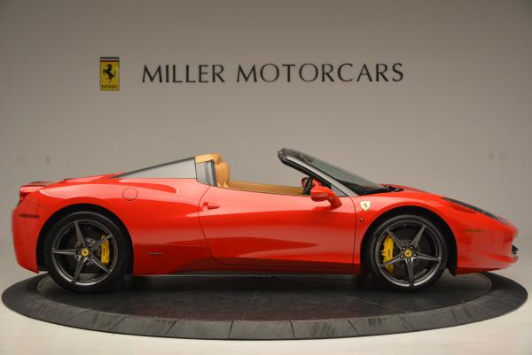 Used 2013 Ferrari 458 Spider for sale Sold at Pagani of Greenwich in Greenwich CT 06830 9