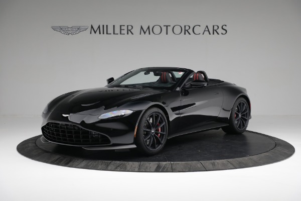 New 2021 Aston Martin Vantage Roadster for sale Sold at Pagani of Greenwich in Greenwich CT 06830 1