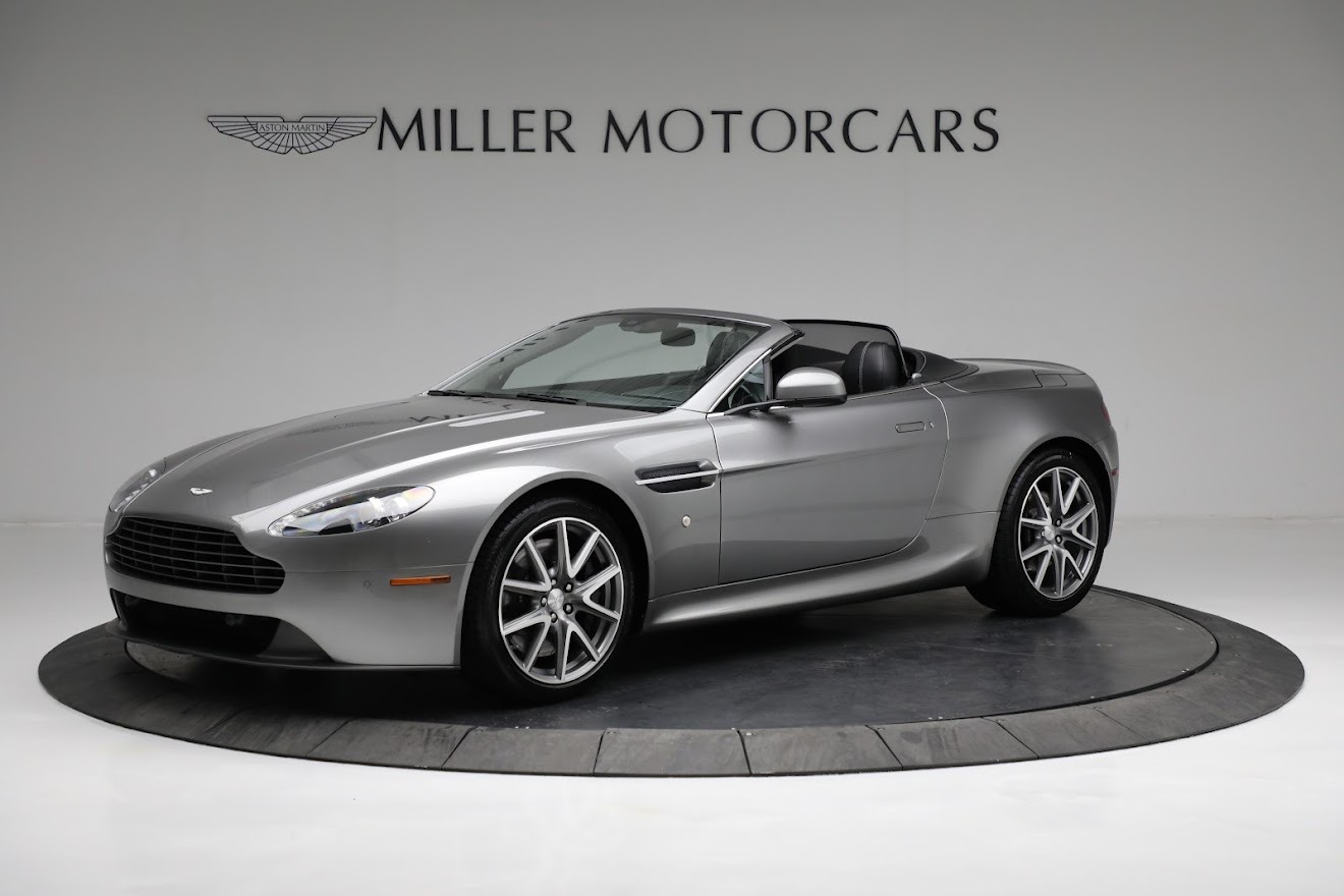 Used 2014 Aston Martin V8 Vantage Roadster for sale Sold at Pagani of Greenwich in Greenwich CT 06830 1