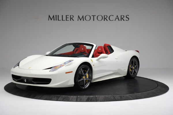 Used 2012 Ferrari 458 Spider for sale $329,900 at Pagani of Greenwich in Greenwich CT 06830 1