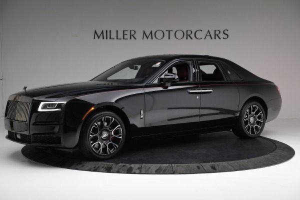 Used 2022 Rolls-Royce Black Badge Ghost for sale Sold at Pagani of Greenwich in Greenwich CT 06830 3