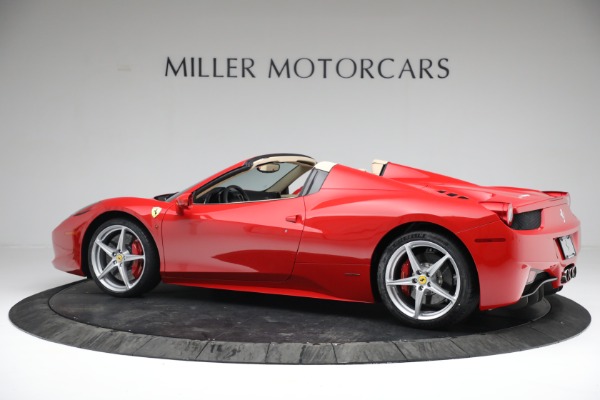 Used 2014 Ferrari 458 Spider for sale Sold at Pagani of Greenwich in Greenwich CT 06830 4