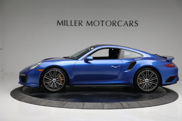 Used 2017 Porsche 911 Turbo S for sale Sold at Pagani of Greenwich in Greenwich CT 06830 3