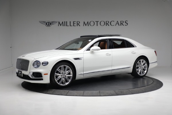 Used 2021 Bentley Flying Spur V8 for sale Sold at Pagani of Greenwich in Greenwich CT 06830 3