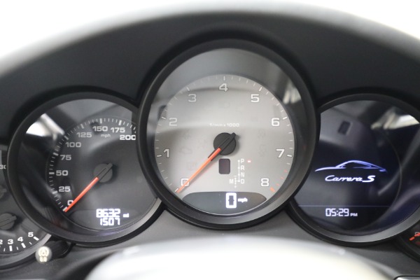 Used 2018 Porsche 911 Carrera S for sale Sold at Pagani of Greenwich in Greenwich CT 06830 24