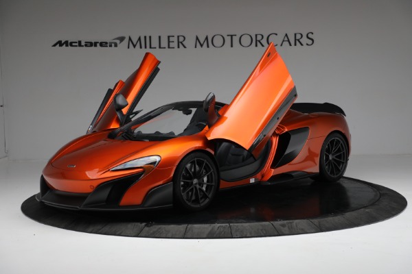 Used 2016 McLaren 675LT Spider for sale $299,900 at Pagani of Greenwich in Greenwich CT 06830 14