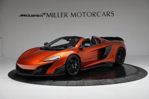 Used 2016 McLaren 675LT Spider for sale Sold at Pagani of Greenwich in Greenwich CT 06830 1