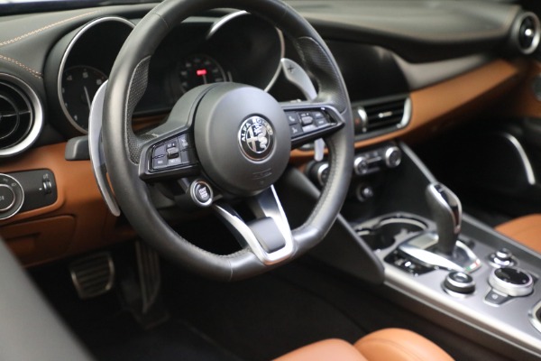 Used 2020 Alfa Romeo Giulia Ti Sport for sale Sold at Pagani of Greenwich in Greenwich CT 06830 17