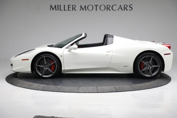 Used 2012 Ferrari 458 Spider for sale $289,900 at Pagani of Greenwich in Greenwich CT 06830 3