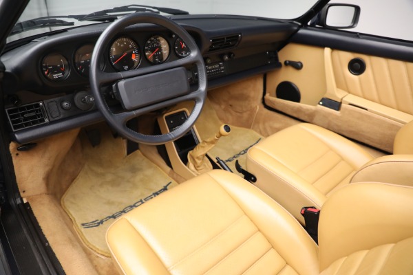 Used 1989 Porsche 911 Carrera Speedster for sale Sold at Pagani of Greenwich in Greenwich CT 06830 25