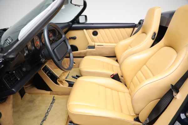 Used 1989 Porsche 911 Carrera Speedster for sale Sold at Pagani of Greenwich in Greenwich CT 06830 26