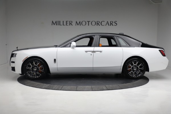 Used 2022 Rolls-Royce Black Badge Ghost Black Badge for sale $335,900 at Pagani of Greenwich in Greenwich CT 06830 3