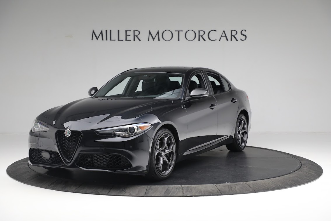 Used 2021 Alfa Romeo Giulia Ti Sport for sale Sold at Pagani of Greenwich in Greenwich CT 06830 1