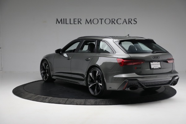 Used 2021 Audi RS 6 Avant 4.0T quattro Avant for sale $139,900 at Pagani of Greenwich in Greenwich CT 06830 5