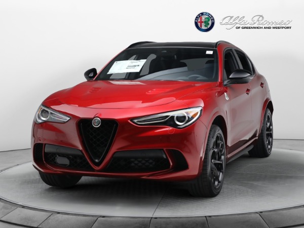 New 2023 Alfa Romeo Stelvio Quadrifoglio for sale $80,900 at Pagani of Greenwich in Greenwich CT 06830 1