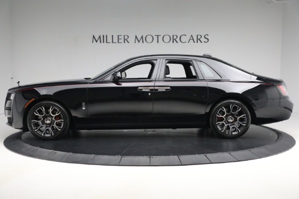 Used 2022 Rolls-Royce Black Badge Ghost for sale Sold at Pagani of Greenwich in Greenwich CT 06830 3